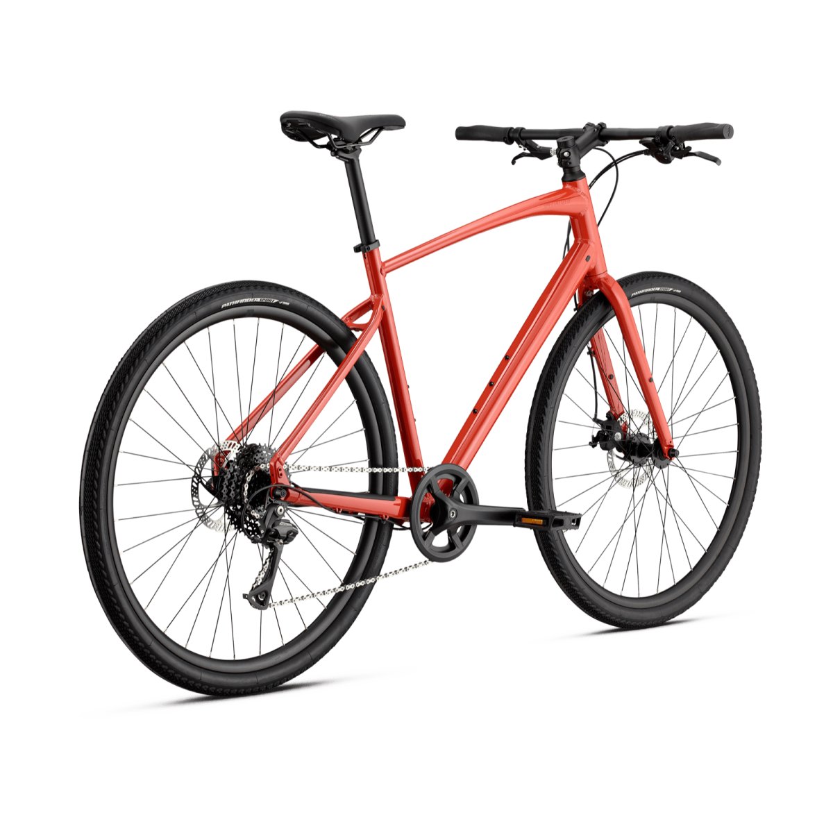 Specialized Sirrus X 1.0 fitness dviratis | Deep Orange - Redwood